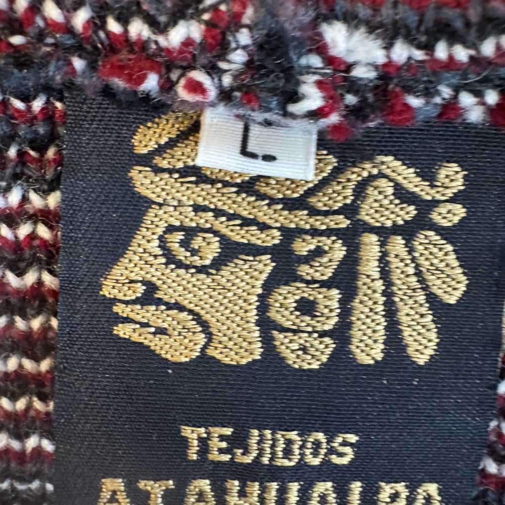 Gray And Red Patterned Women's Jacket - image 6